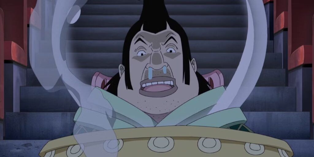 a still from the one piece anime series