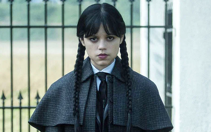 Jenna Ortega In The Show "Wednesday"