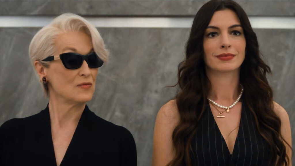 meryl streep and anne hathaway in the devil wears prada 2