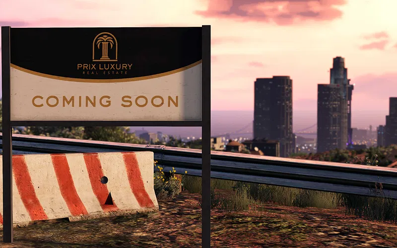 GTA Online Prix Luxury Real Estate teaser.