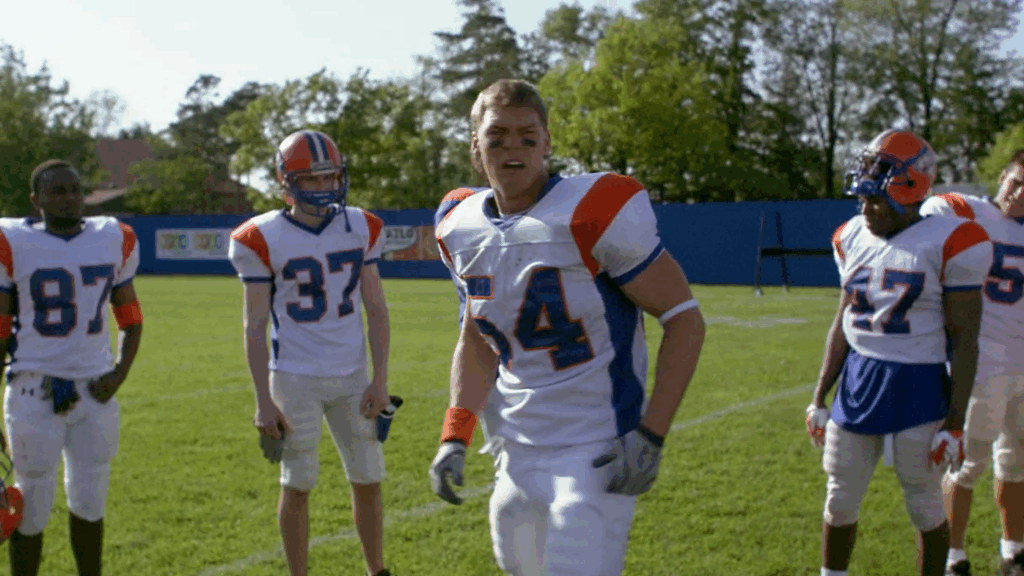 Alan Ritchson in Blue Mountain State 