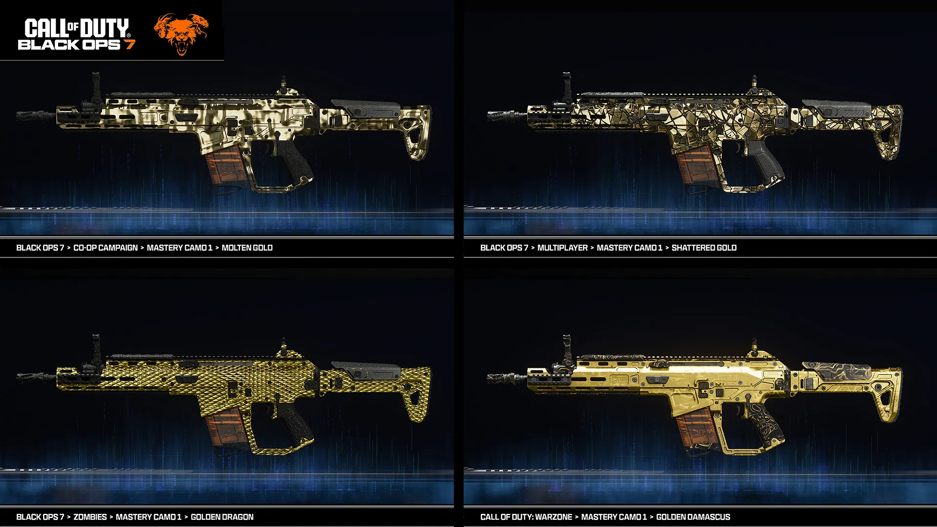 All Call of Duty: Black Ops 7 Mastery Camos (& How to Unlock Them)