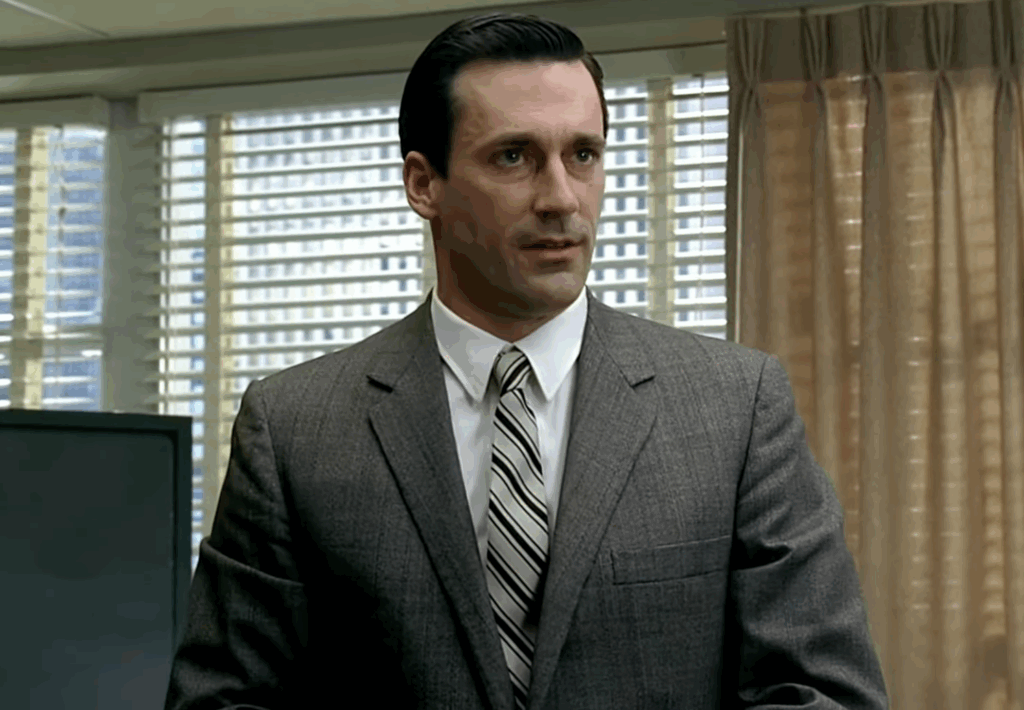 Jon Hamm in Mad Men