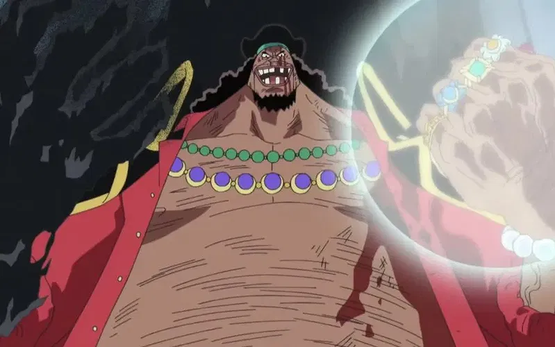 Blackbeard in One Piece