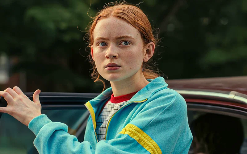 Sadie Sink in Stranger Things