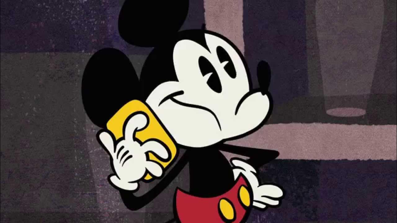 Mickey Mouse in the animated show