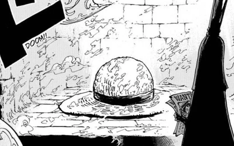 Imu đội mũ rơm của Joyboy trong bộ truyện tranh One Piece.