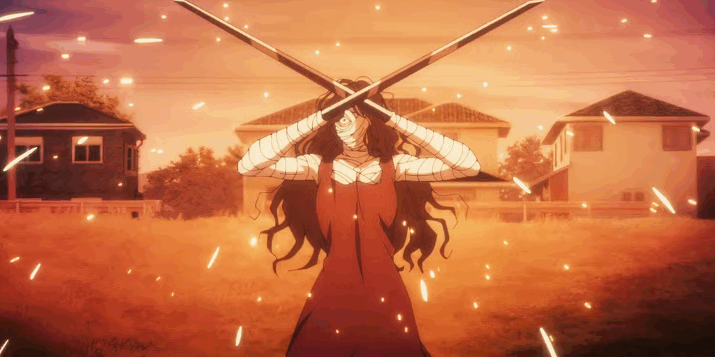 Royal Ripper với vũ khí và hoạt hình không nhất quán trong One Punch Man mùa 3.