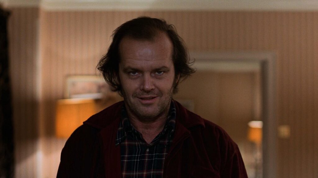 a still from The Shining