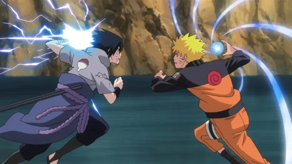 naruto and sasuke's most hyped fight sequence