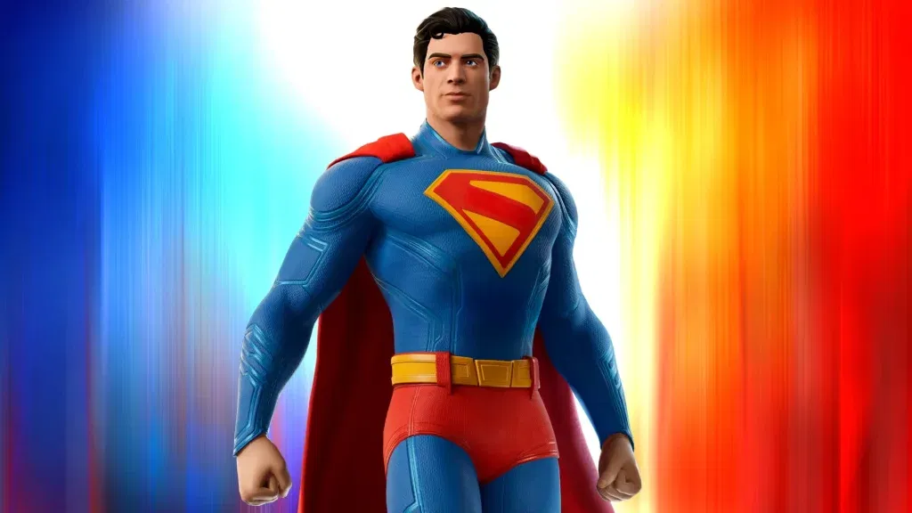 David Corenswet's Superman in Fortnite.