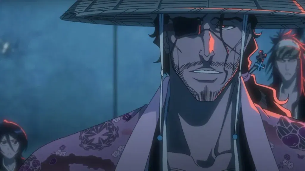 a still from the bleach anime