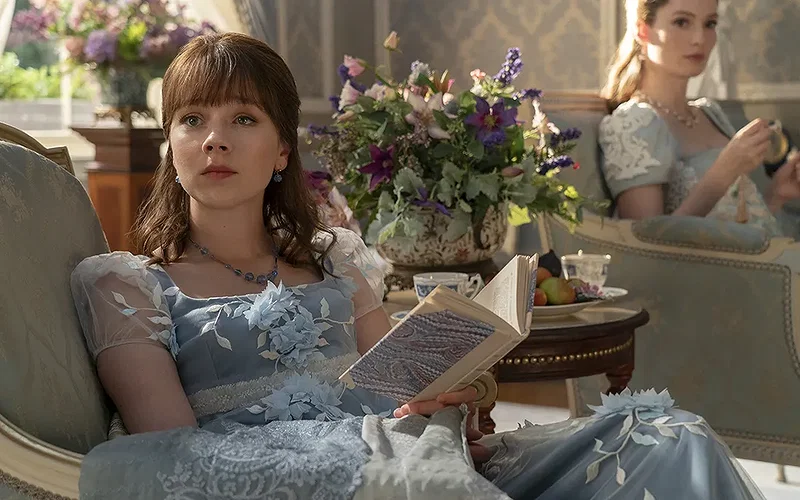 Why Eloise Becomes Bridgerton Season 4’s Key Character 2 claudie jessie as eloise bridgerton in bridgerton