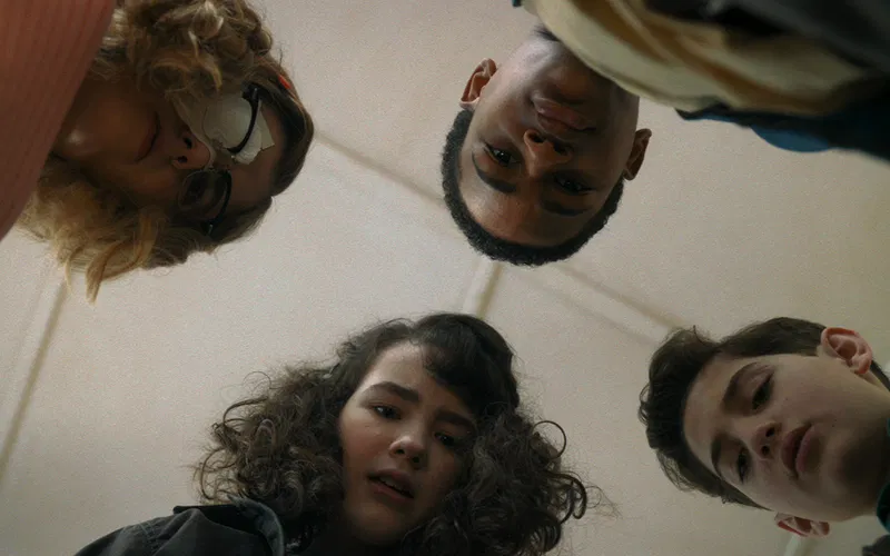 IT: Welcome to Derry — “In the Name of the Father” — Episode 6 Spoiler Recap and Review Matilda Lawler, Clara Stack, Blake Cameron James, and Arian S. Cartaya in “In the Name of the Father," IT: Welcome to Derry