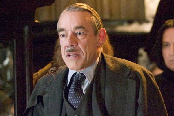 Barty Crouch Sr. in his ministry outfit from the Harry Potter films