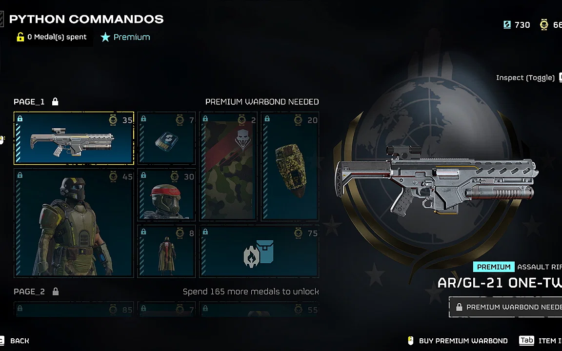 Helldivers 2 Python Commandos Warbond Breakdown: Every Item and Medal Cost