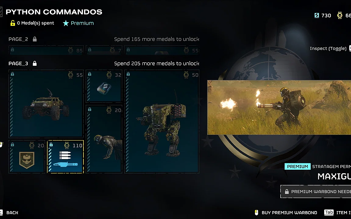Helldivers 2 Python Commandos Warbond Breakdown: Every Item and Medal Cost