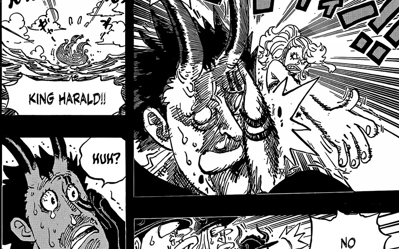 Ida tát Harald trong One Piece.