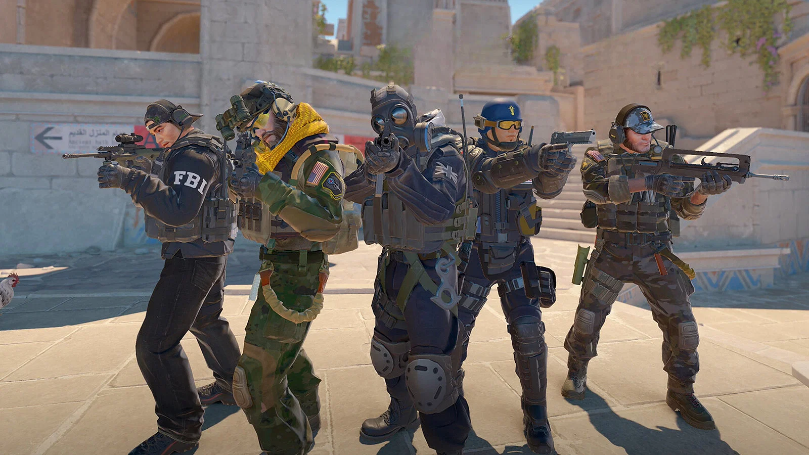 What Is Animgraph 2 in Counter-Strike 2? Everything You Need to Know 16 Counter-Strike 2 in-game screenshot showing a team of CT players.
