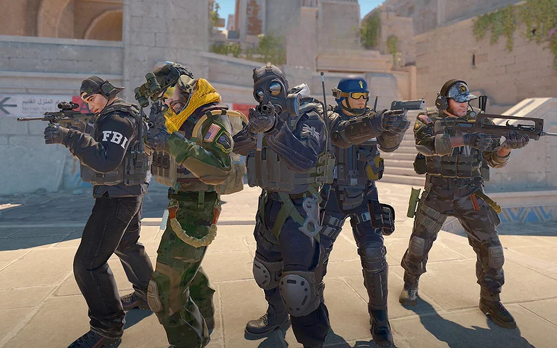 What Is Animgraph 2 in Counter-Strike 2? Everything You Need to Know 4 Counter-Strike 2 in-game screenshot showing a team of CT players.
