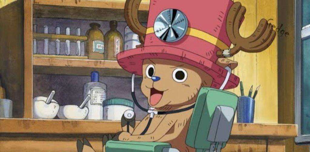 a still from the one piece anime