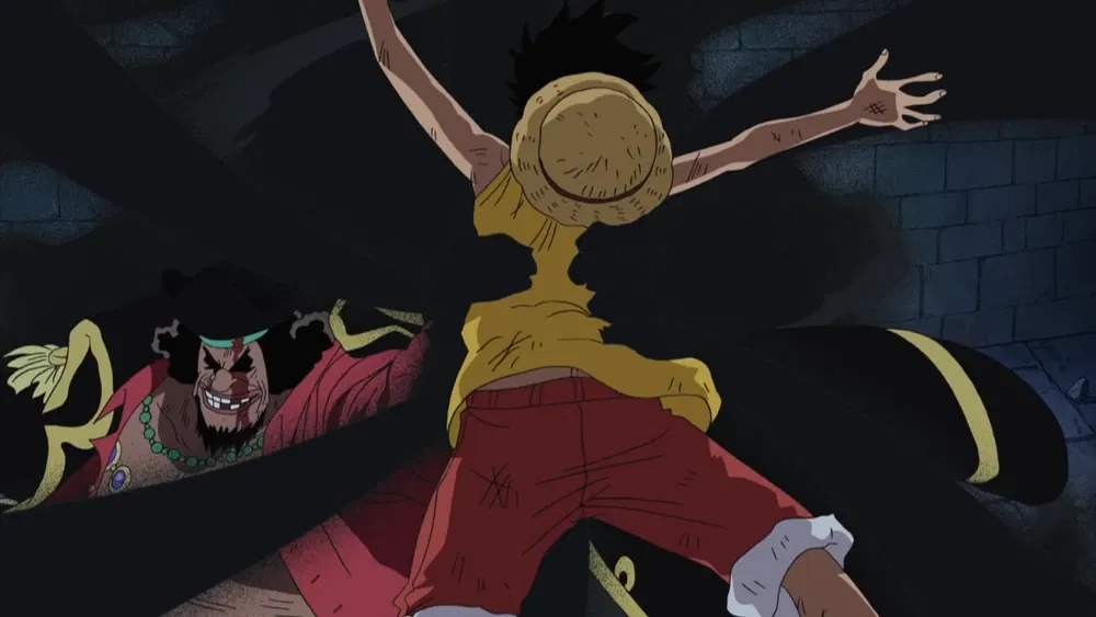 Luffy vs Blackbeard