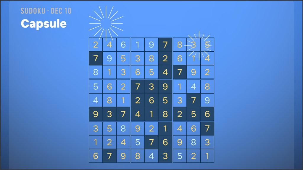Netflix Puzzled Sudoku Hard solution on December 10, 2025.