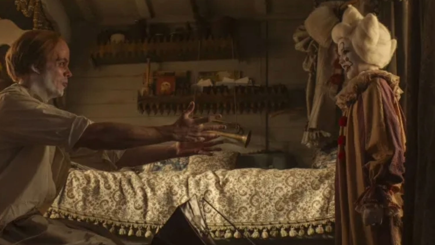 Ingrid with her father in It: Welcome to Derry 