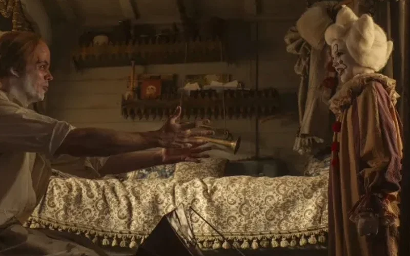 Madeleine Stowe Reveals the Scrapped It: Welcome to Derry Scene That Was “Too Creepy to Keep” Ingrid with her father in It: Welcome to Derry