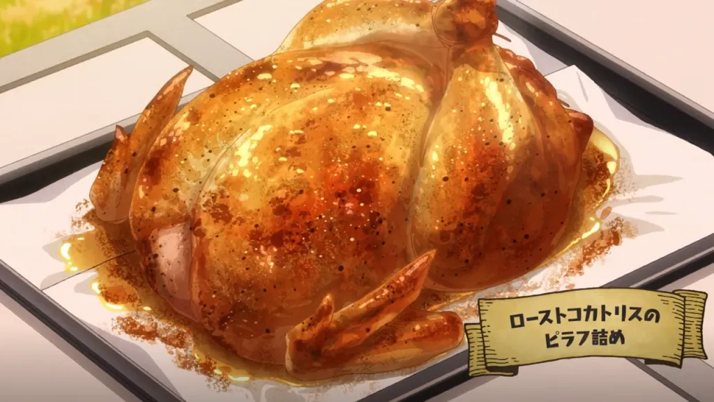 Campfire Cooking in Another World: Every Monster Mukoda Has Eaten So Far, Ranked 39 Roast Cockatrice in campfire cooking