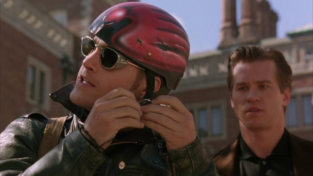 Chris O'Donnell and Val Kilmer in Batman Forever