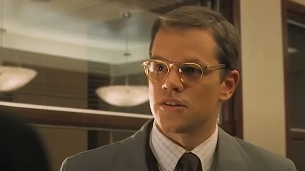 Matt Damon in Ocean's Eleven
