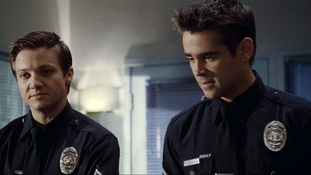 Colin Farrell with Jeremy Renner in S.W.A.T.