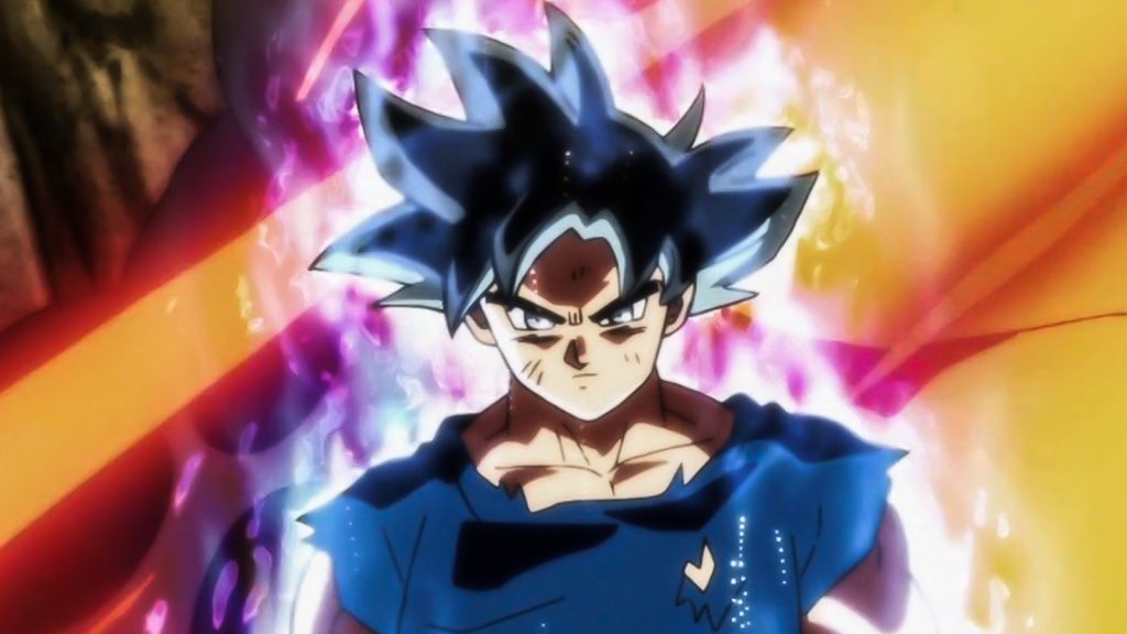 goku in dragon ball super walking