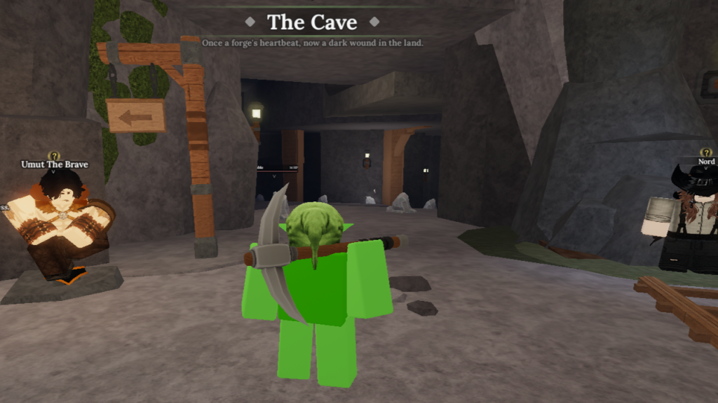 The Cave in the Forge.