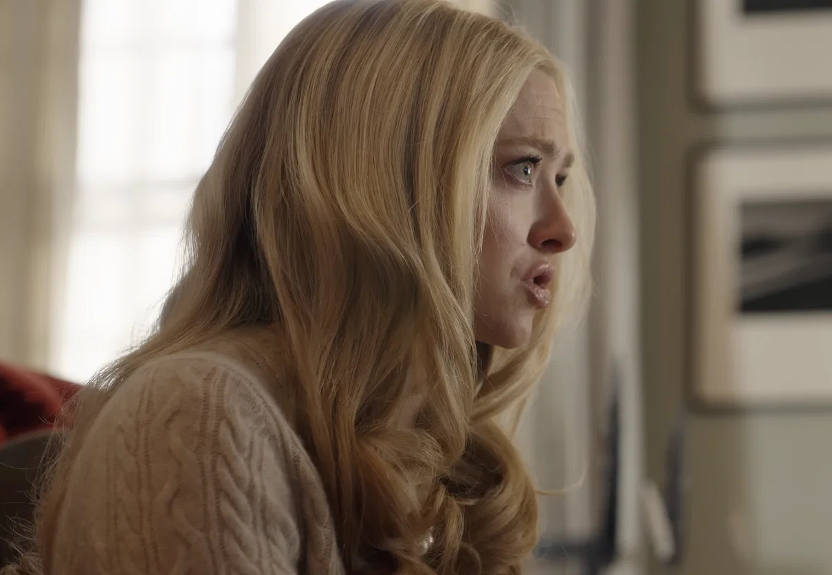 All We Know About Freida McFadden 9 amanda seyfried in a still from The Housemaid
