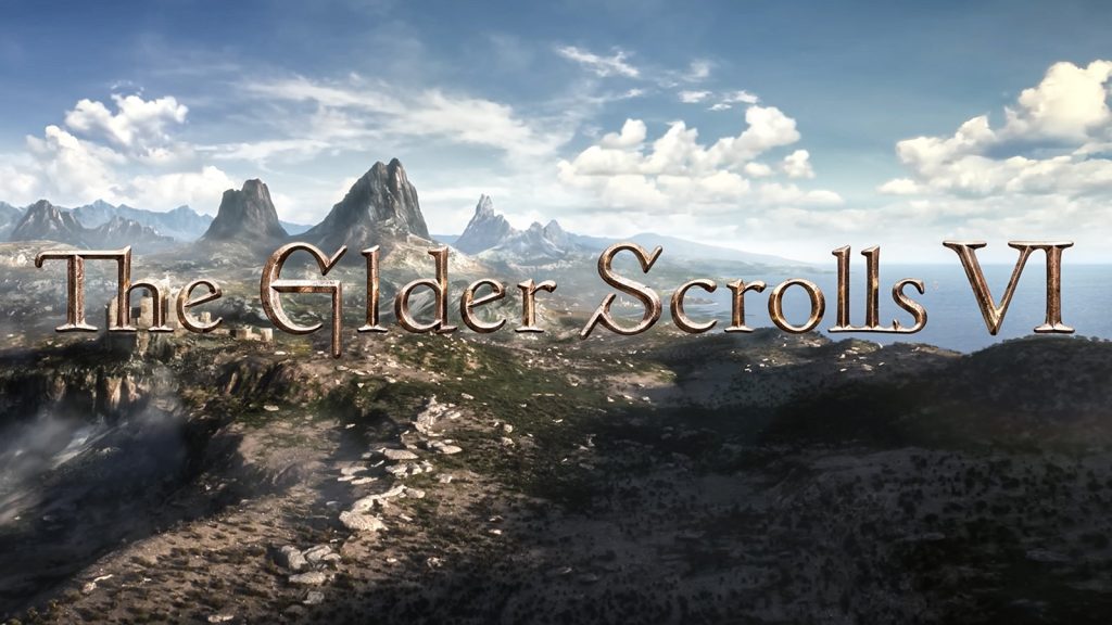 The title reveal for Bethesda's The Elder Scrolls 6.