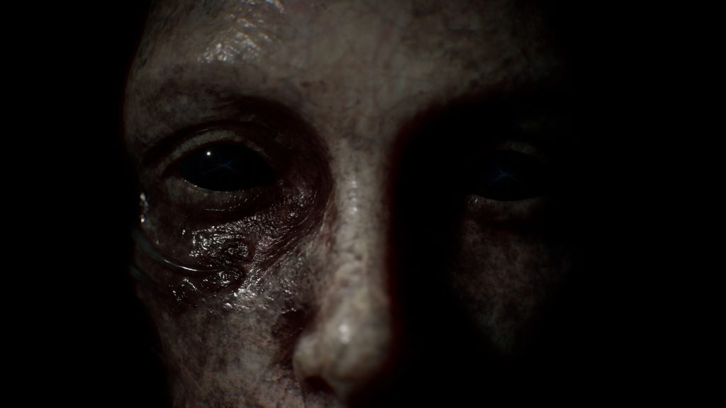 A nightmarish creature in BrokenLore: UNFOLLOW.