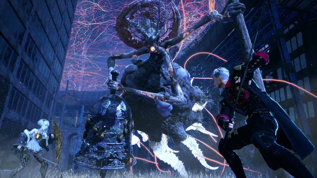 Top 10 Video Games Releasing in January 2026 That Gamers Shouldn’t Miss 18 The Revenant Hunter and Lou fighting a boss in Code Vein 2.