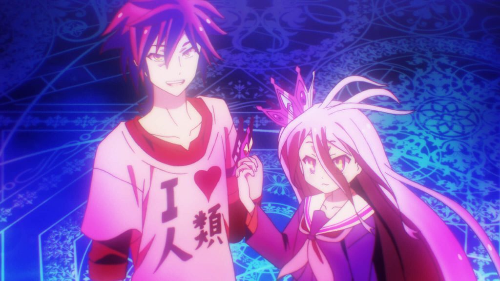 Sora và Shiro từ trò chơi No Game No Life