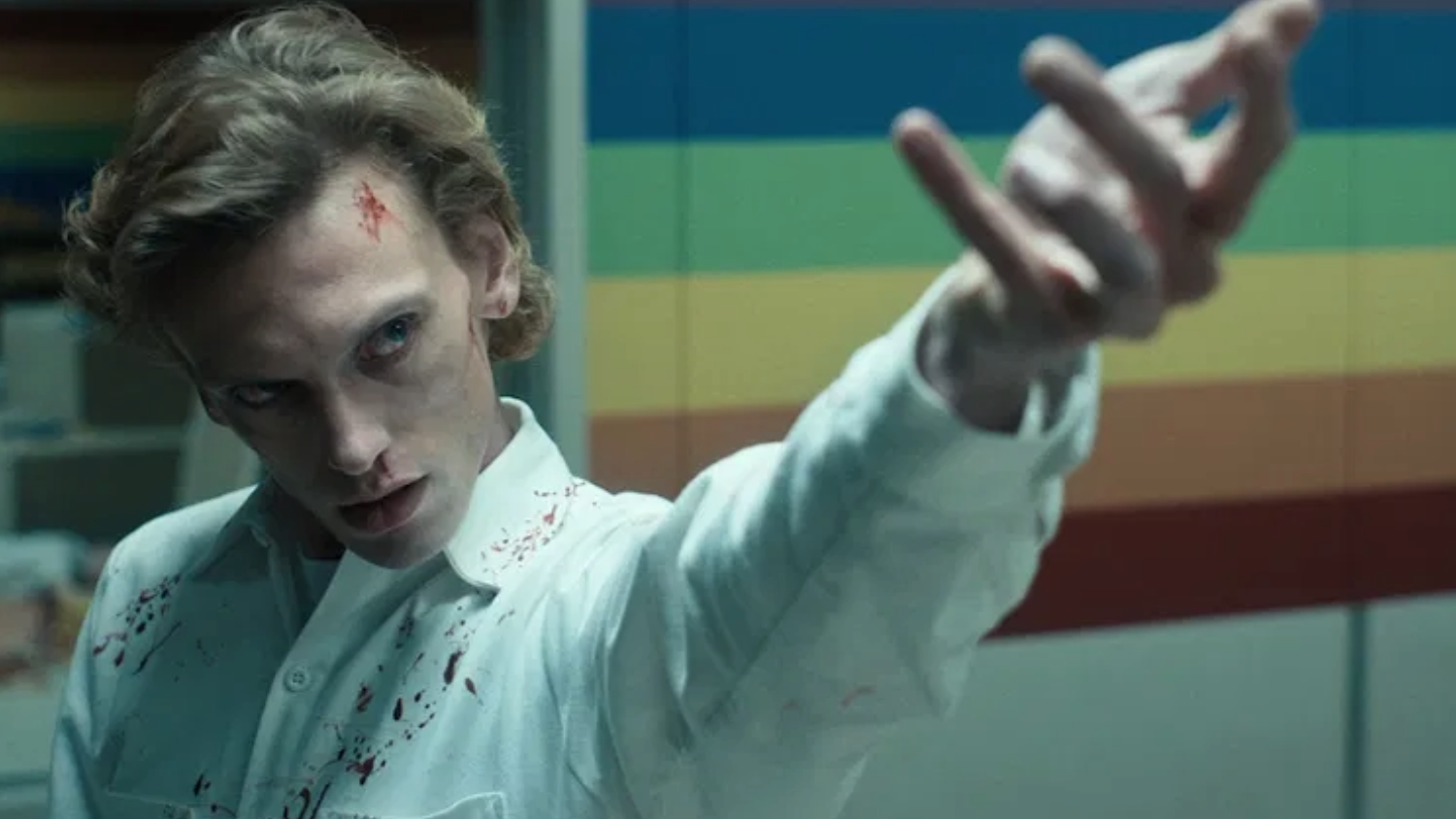 Jamie Campbell Bower as Henry Creel in Stranger Things