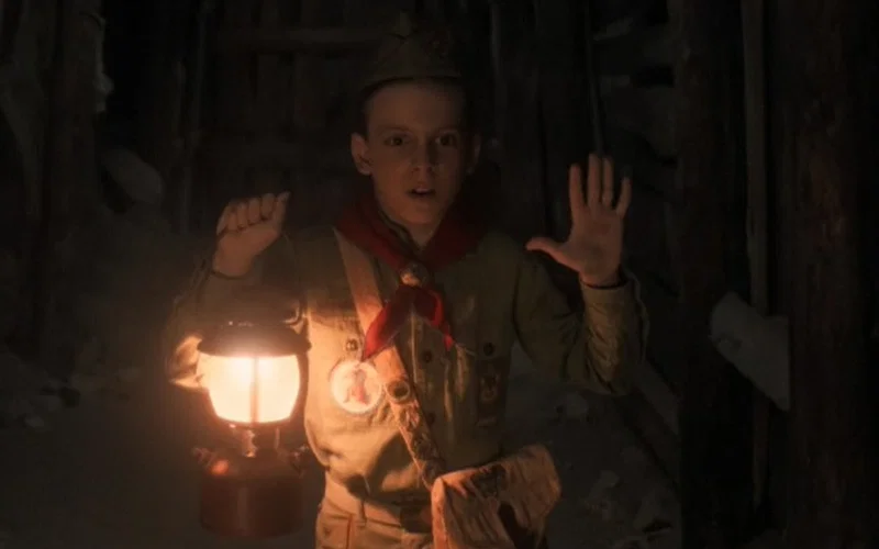 A young Henry Creel in Stranger Things Season 5
