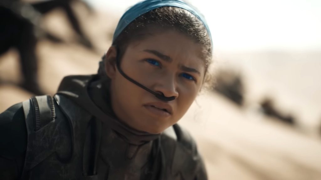 zendaya in denis Villeneuve's dune part two