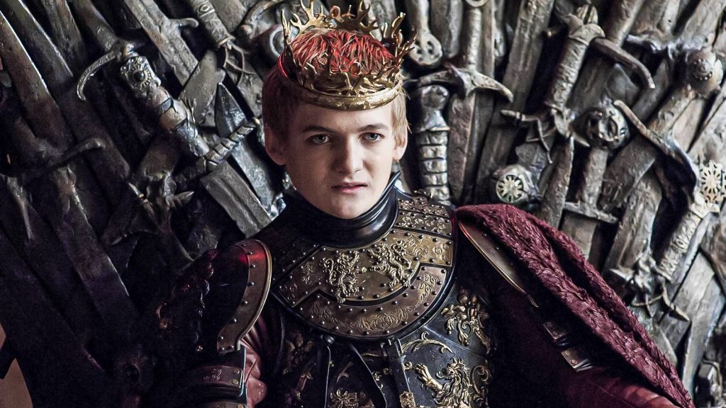 jack gleeson as joffrey baratheon in game of thrones