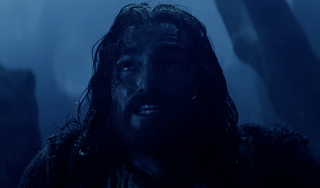 Jesus, bruised in the dark