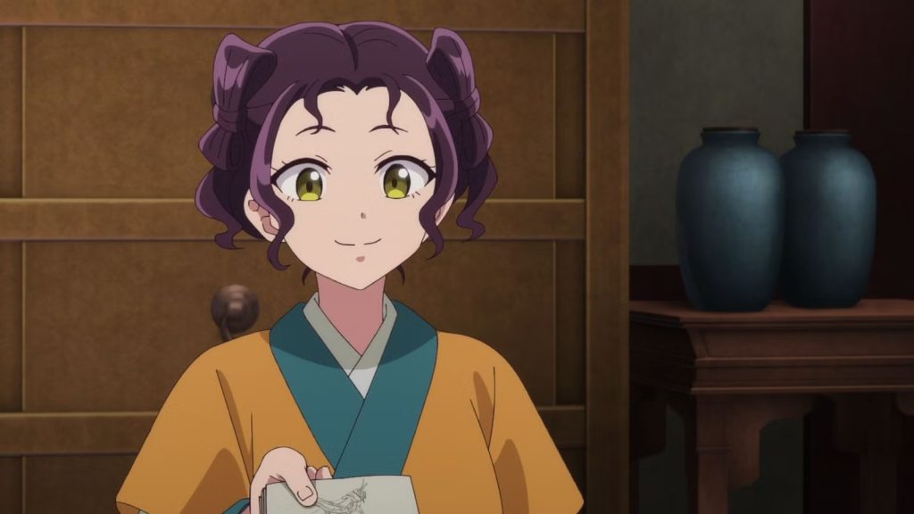 Loulan bán chiếc trâm cài tóc của Maomao trong phim "Nhật ký người bán thuốc" mùa 2.