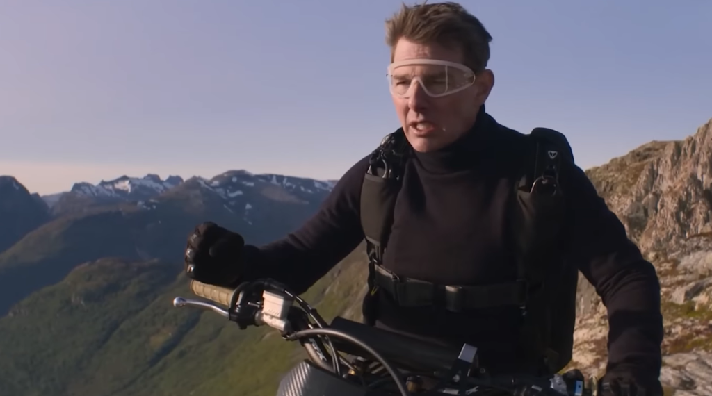 Tom Cruise as Ethan hunt