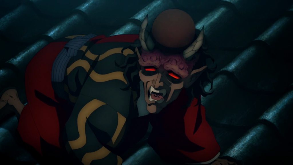 a still from the demon slayer anime series