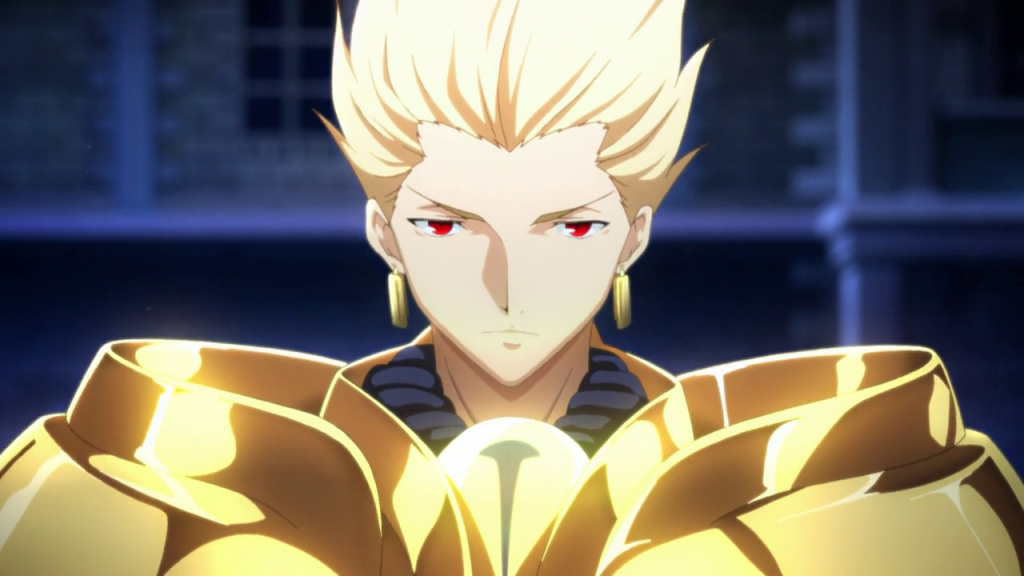 Gilgamesh, also known as the "King of Heroes". 