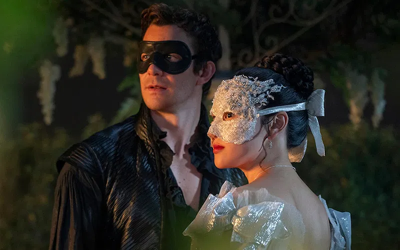 Benedict and Sophie in bridgerton season 4